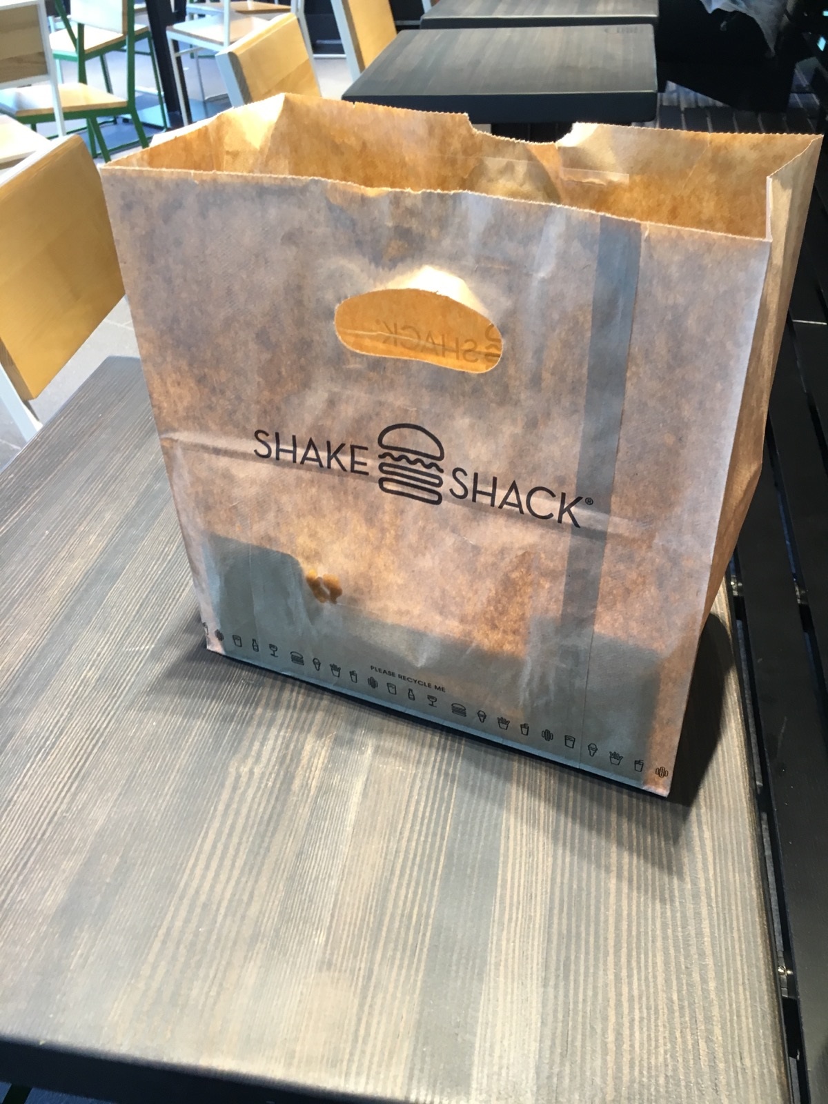 SHAKE☆SHACK袋(TakeOut)