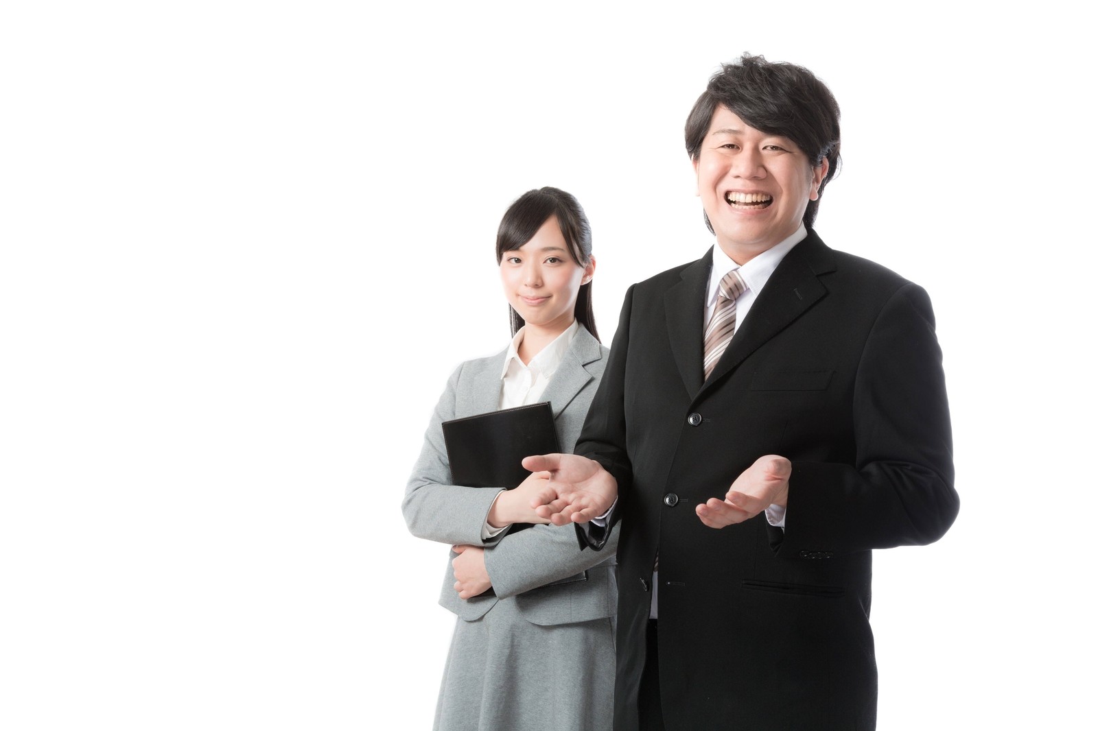 男女笑顔